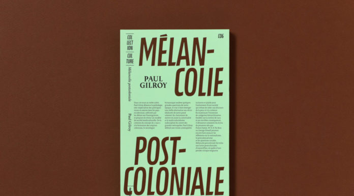 Mélancolie postcoloniale – livre