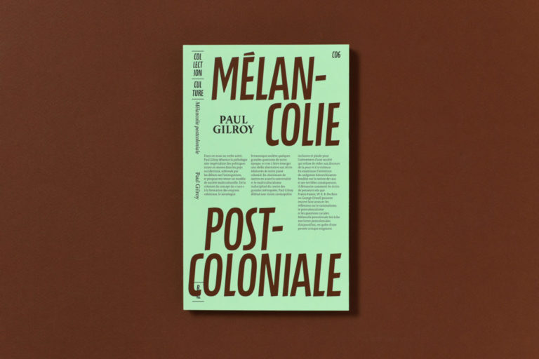 Mélancolie postcoloniale – livre