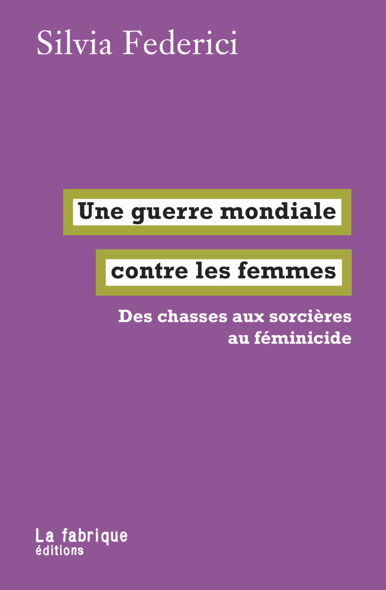 Une guerre mondiale contre les femmes – ouvrage