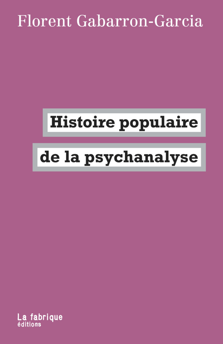 Livre – Histoire populaire de la psychanalyse