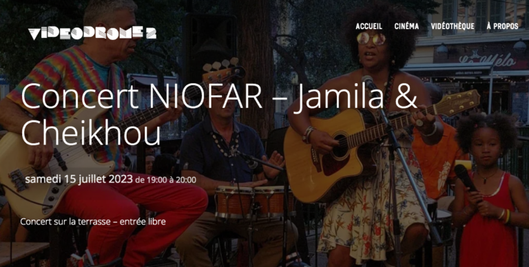 Concert Niofar – Jamila & Cheikhou