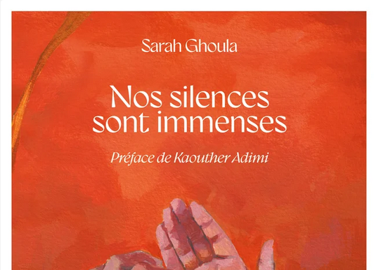 Livre – Nos silences sont immenses