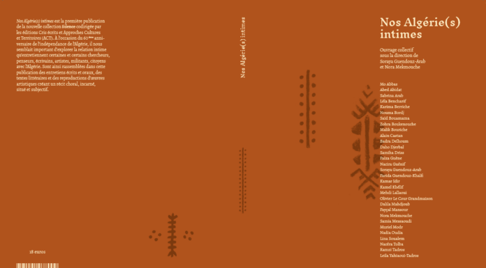 Livre – Présentation de Nos Algérie(s) intimes