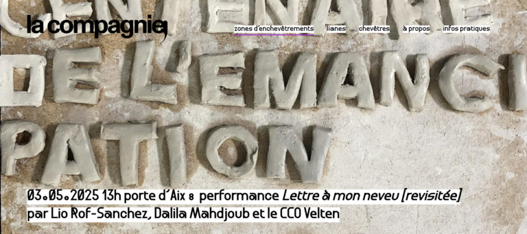 Performance – Lettre à mon neveu [revisitée]